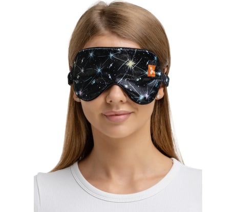 Маска для сна ROUTEMARK Морфей "Fire Fall" Огнепад морфей-FireFall