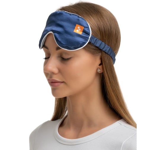 Маска для сна ROUTEMARK Морфей Royal Blue морфей-dark-blue