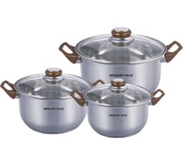 Набор посуды MercuryHaus Jumbo 6 предметов СП508