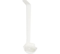 Половник BORA Н200 мм, с изогнутой ручкой, поликарбонат, белый ПЛ-BO714w