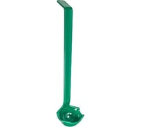 Половник BORA Н250 мм, с изогнутой ручкой, поликарбонат, зеленый ПЛ-BO715z