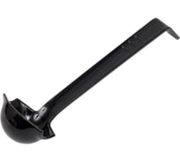 Половник BORA Н200 мм, с изогнутой ручкой, поликарбонат, черный ПЛ-BO714ch