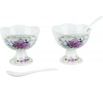 Набор креманок Pomi d'Oro с ложками P060160 Debora