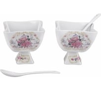 Набор креманок Pomi d'Oro с ложками P060161 Debora