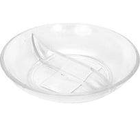 Соусник BORA 50 мл, Н18хD85 мм, 2-секционный, поликарбонат, прозрачный ПЛ-BO725p