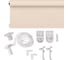 Рулонная штора PRAKTO PLAIN 120x150 см, бежевый 8315440 5