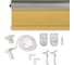 Рулонная штора PRAKTO Blackout Silver 55x160 см, медовый 7799149 5