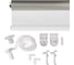 Рулонная штора PRAKTO Blackout Silver 55x160 см, белый 7799101 5