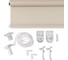 Рулонная штора PRAKTO JUTA 80x150 см, бежевый 8313095 5