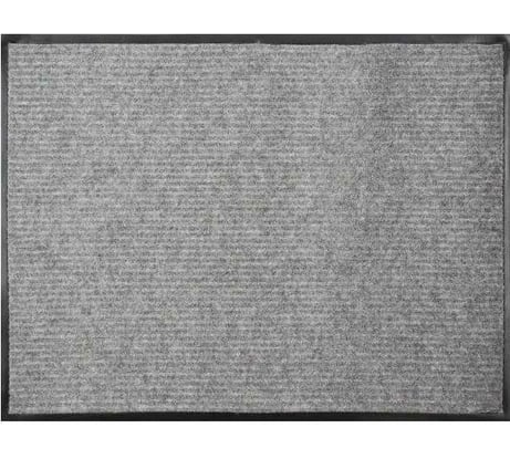 Грязезащитный коврик РемоКолор 3+2 ПВХ, полиэстер, серый, 90х120 см 70-1-901