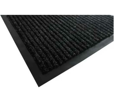 Грязезащитный коврик РемоКолор 3+2 ПВХ, полиэстер, чёрный, 40x60 см 70-1-463
