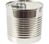Фуршетная форма PAPSTAR 220 мл, Н70хD74 мм, банка консервная, серебристый 1/12/72 PS-86232