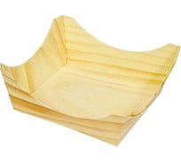 Фуршетная форма PAPSTAR 190 мл, канапе, дерево 1/50/500 PS-85685