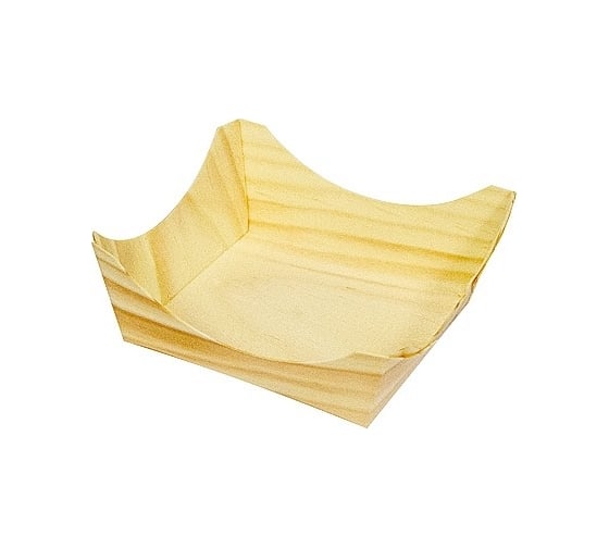 Фуршетная форма PAPSTAR 190 мл, канапе, дерево 1/50/500 PS-85685 1