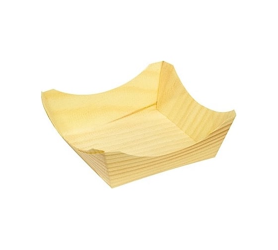 Фуршетная форма PAPSTAR 350 мл, канапе, дерево 1/50/500 PS-85686