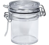 Фуршетная форма PAPSTAR 45 мл, Н61хD49 мм, банка с замком, прозрачная 1/12/96 PS-86234