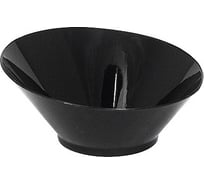 Фуршетная форма PAPSTAR 75 мл, Н39хD90 мм, диагональ, черная 1/20/320 PS-85659