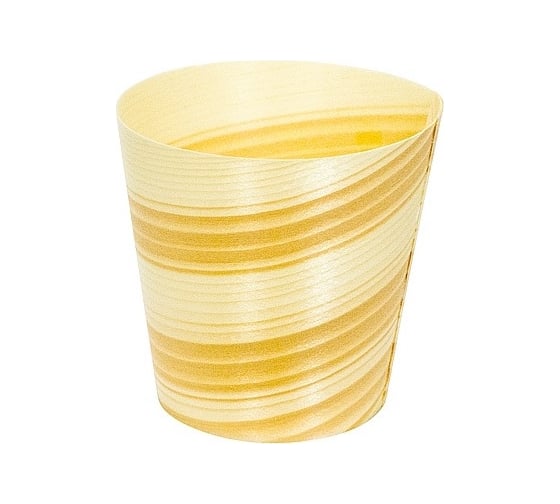 Фуршетная форма PAPSTAR 170 мл, Н60хD60 мм, цилиндр, дерево 1/50/500 PS-85681