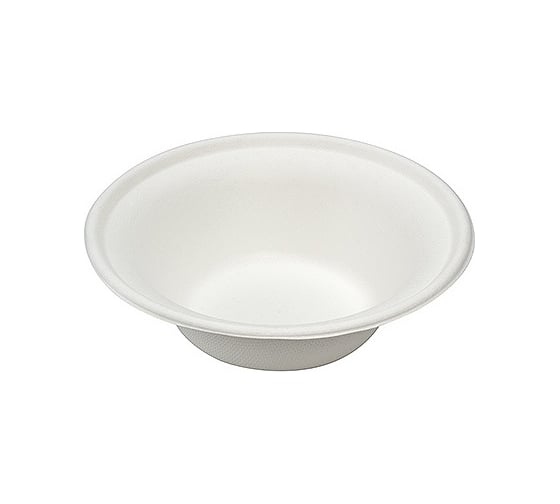 Миска PAPSTAR 380 мл, D155 мм, эко тростник, белая 1/50/500 PS-81331
