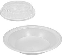 Глубокая миска под крышку PAPSTAR 750 мл, D225 мм, EPS белый 1/100/600 PS-92040