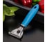 Овощечистка Доляна Blade 18 см, ручка soft touch, цвет синий 5501202 2