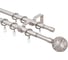 Карниз металлический раздвижной LM DECOR Ажур, Ø16/19 мм, 1,6-3,0 м, 2-рядный, сатин 095161916302SN 1