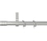 Карниз металлический раздвижной LM DECOR Цилиндр, Ø25/28 мм, 2,0-3,6 м, 1-рядный, сатин 64628252036SN 2