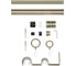Карниз металлический раздвижной LM DECOR Цилиндр, Ø25/28 мм, 2,0-3,6 м, 2-рядный, антик 646282520362AB 3