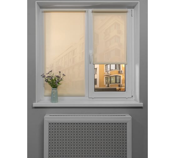 Рулонная штора LM DECOR Санскрин 300-02, 110×160 см 30002110