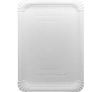 Сервировочный поднос PAPSTAR ДхШ 330х240 мм, прямоугольный, картон, белый 1/125/250 PS-11100