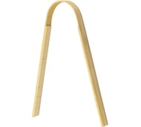 Щипцы для закусок PapStar Н100 мм, 50 шт/уп, бамбук 1/10 PS-10048