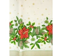 Нетканая скатерть PAPSTAR РОЖДЕСТВЕНСКАЯ ДхШ 1800х1200 мм 1/5 PS-85053