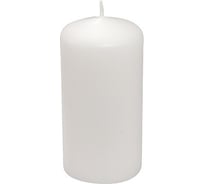 Свеча PAPSTAR СТОЛБИК Н100хD70 мм, белая 1/8 PS-10406