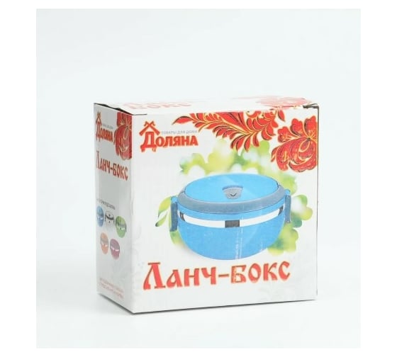 Ланч-бокс Доляна 0.5 л, 8x17 см 7111684