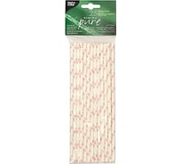 Соломка трубочка для коктейля PAPSTAR Н200хD6 мм, 25 шт/уп 1/20 PS-85227