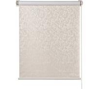 Рулонная штора ПраймДекор Blackout Венецианская штукатурка миниролло, жемчужно-белый, 57х170 см 23057106