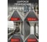 Дорожка Ковровая трехполосная QUINGDAO TOPLIT 100х1500 Юпитер3-100х1500 8