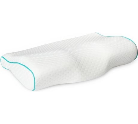 Анатомическая подушка под голову AMBESONNE Memory Foam антихрап с эффектом памяти plortoas_01_48x29