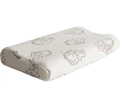 Анатомическая подушка AMBESONNE Memory Foam с эффектом памяти plortor_03_45x28