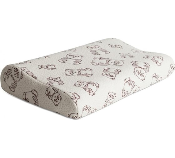 Анатомическая подушка AMBESONNE Memory Foam с эффектом памяти plortor_01_45x28