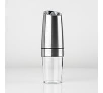 Электрическая гравитационная мельница LUAZON LET-004 металл, от батареек, серебристая 5163435