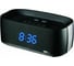 Сетевые радио-часы BVItech голубой, черный, USB BV-231BKU 1