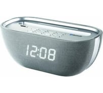 Сетевые радио-часы BVItech белый, серебро, USB/BT BV-Q-17WSU