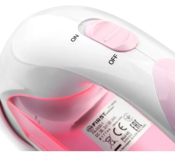 Машинка для удаления катышков FIRST 3 В Pink FA-5530-1