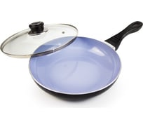 Сковорода Galaxy 24х4.8 см, керамическое покрытие Excilon, высококачественный алюминий GL 9816 гл9816