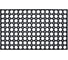 Коврик придверный Multyhome Honey Comb, 45x75 см, черный EU5000301 1