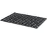 Коврик придверный Multyhome Honey Comb, 45x75 см, черный EU5000301 3