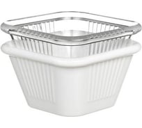 Соусник BORA 45 мл, ДхШхВ 55x52x32 мм, поликарбонат, белый ПЛ-BO729w
