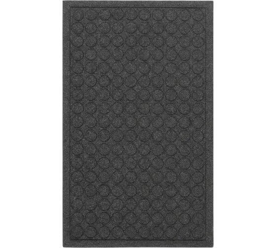 Коврик придверный Multyhome Contours Parquet 45x75см, антрацит EU5000010