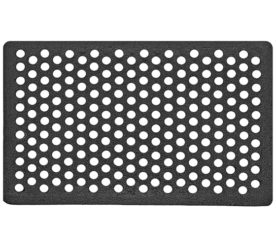Коврик придверный Multyhome Honey Comb 40х60см, черный EU5000610
